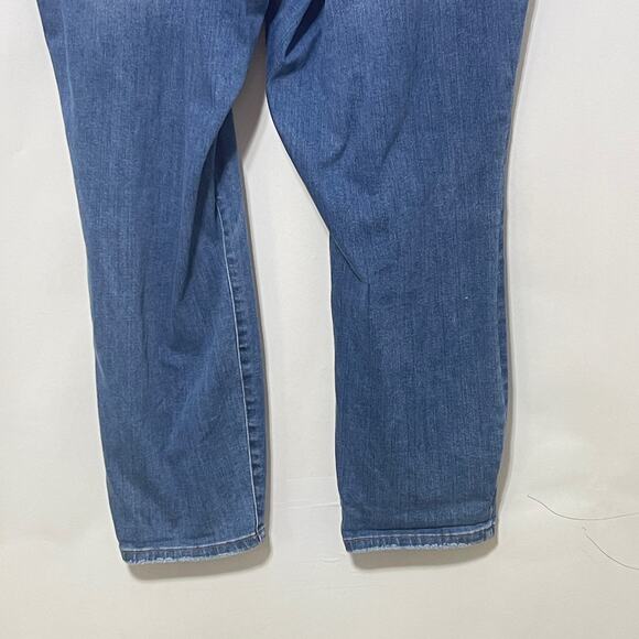 Judy Blue Jeans Womens Plus 22W Blue Distressed Slim Fit Stretchy Pockets - Picture 5 of 10
